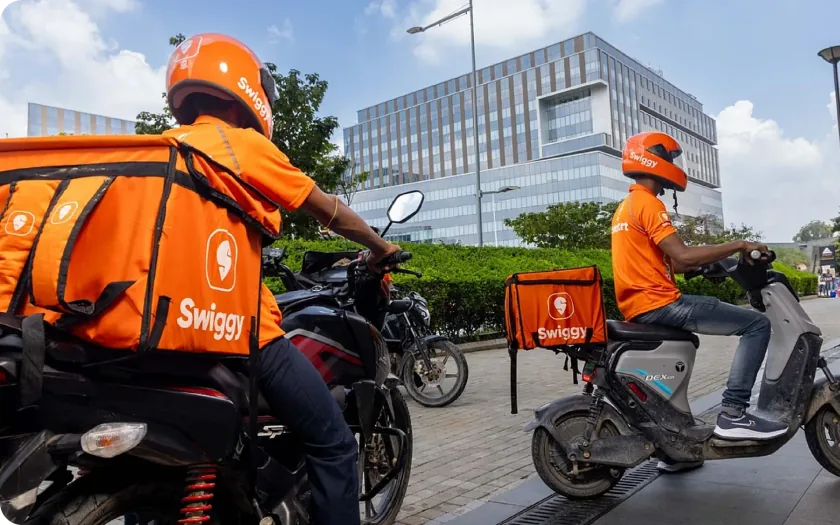 Swiggy delivery riders